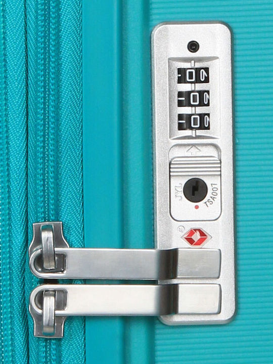 Airtex Paris H3SQG79 Μεγάλη Βαλίτσα Ταξιδίου Σκληρή Πράσινη με 4 Ρόδες Ύψους 79.5εκ.