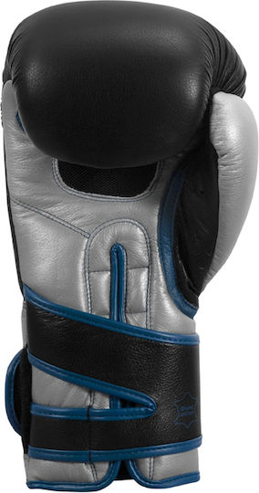 Title Boxing Platinum Perilous Mănuși de box din piele naturală pentru competiție negre