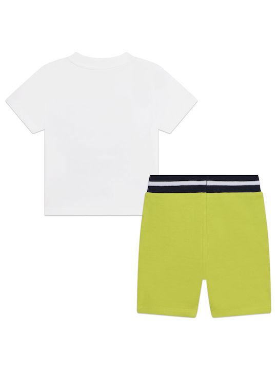 Timberland Kinder Set mit Shorts Sommer 2Stück Weiß