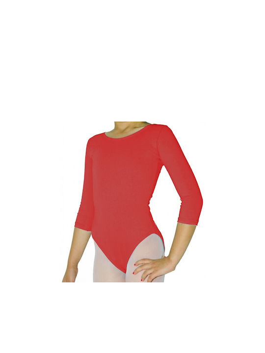 Namaldi Kids Bodysuit Long-sleeved Red 1pcs