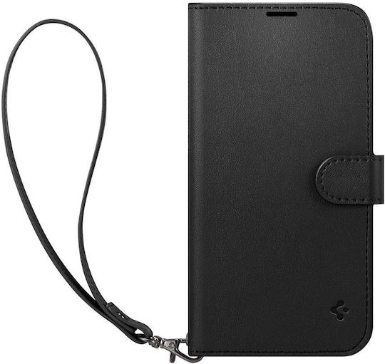 Spigen Wallet S Synthetic Leather Black (iPhone 14)