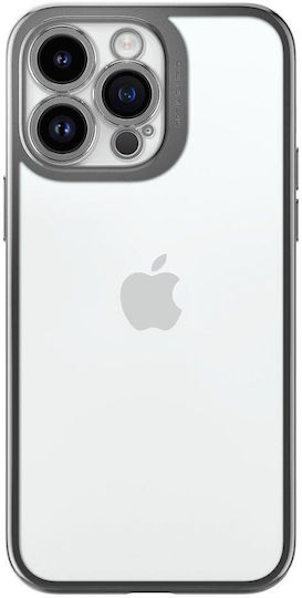 Spigen Optik Crystal Back Cover Σιλικόνης Chrome Gray (iPhone 14 Pro)