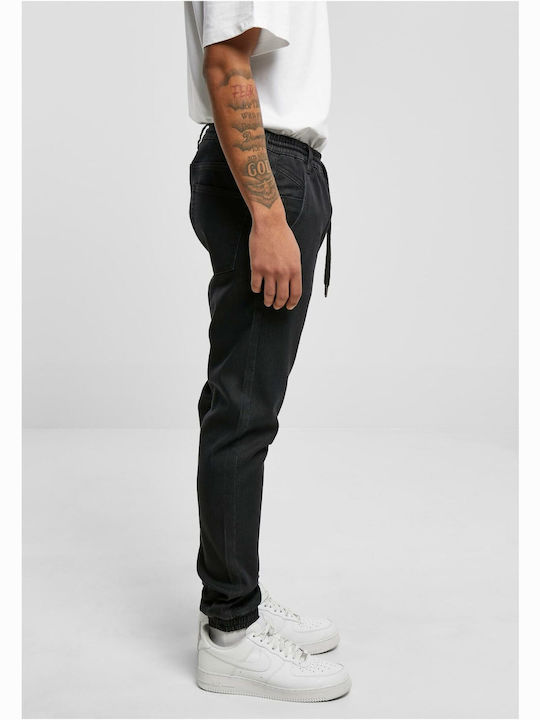 Pantaloni Jeans pentru Bărbați cu Croială Regular Realblack Washed