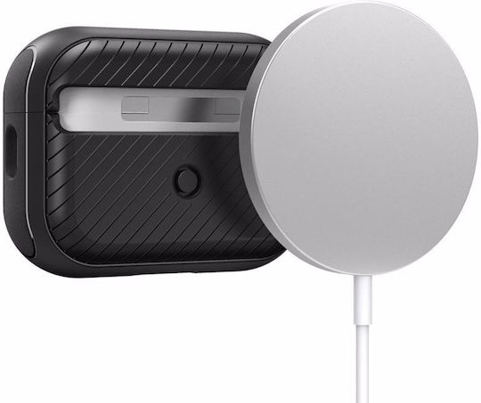 Spigen Mag Armor MagFit Husă în culoarea Negru pentru Apple AirPods Pro