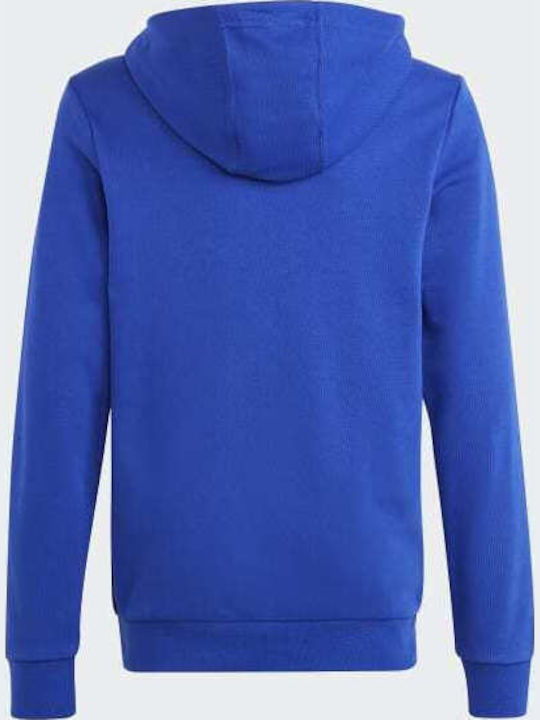 Kids Sweatshirt with Hood and Pockets Blue Big Essentials