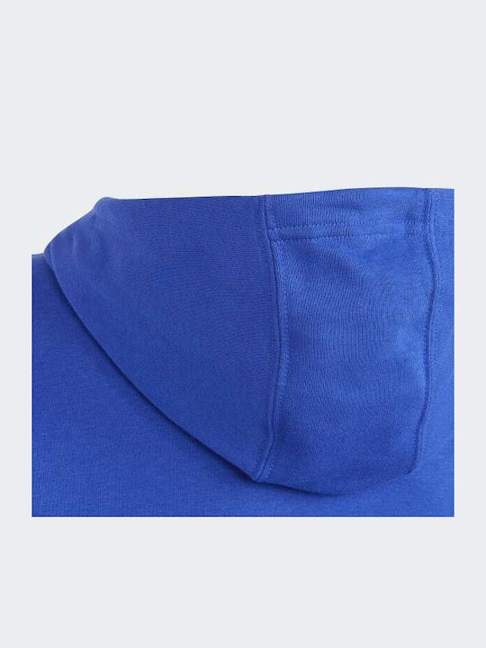 Kids Sweatshirt with Hood and Pockets Blue Big Essentials
