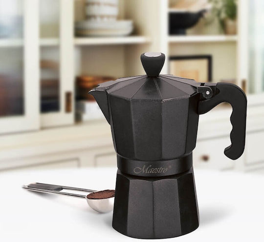 Maestro MR-1666-6 Μπρίκι Espresso 6cups Black