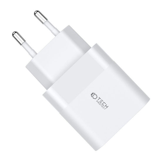 Tech-Protect Φορτιστής Χωρίς Καλώδιο με Θύρα USB-A και 2 Θύρες USB-C 65W Power Delivery / Quick Charge 3.0 Μαύρος