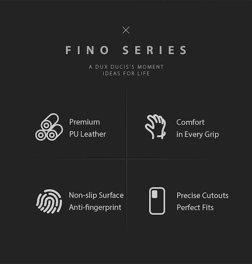 Dux Ducis Fino Series Back Cover Silicon Albastru (Xiaomi 13 Pro)