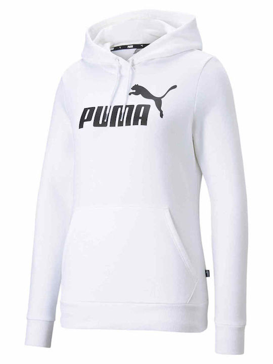 Ess Logo Women's Sweatshirt Hooded White