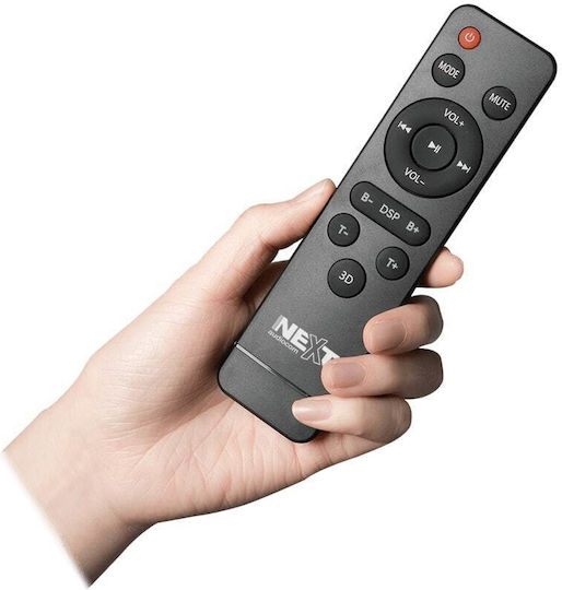 Next SB3 Soundbar Bluetooth 30W με Τηλεχειριστήριο Μαύρο