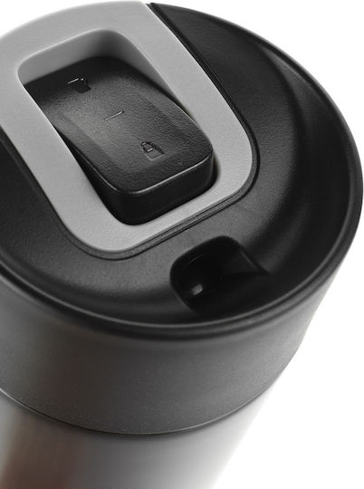Kambukka Olympus Bottle Thermos Stainless Steel BPA Free 500ml Darkness with Mouthpiece