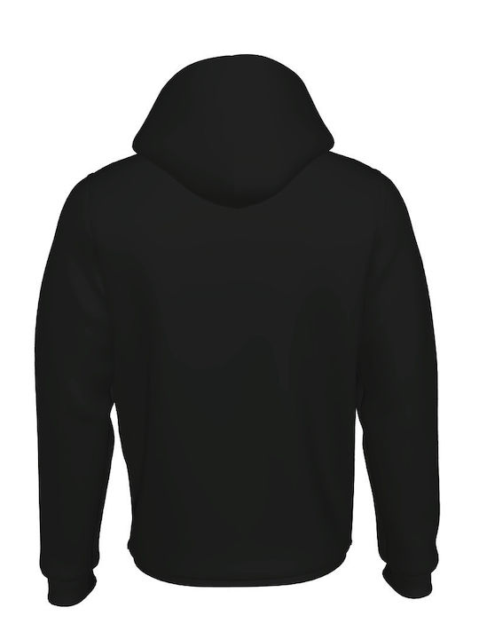 T-shirt Studio Naruto Akatsuki Cloud Φούτερ με Κουκούλα σε Μαύρο χρώμα