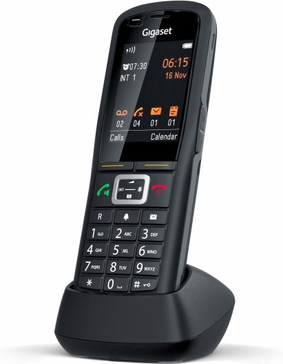 Gigaset S700H Pro Cordless IP Phone with 2 Lines Anthracite