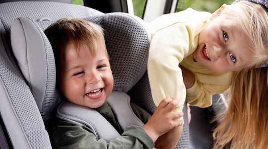 BeSafe Stretch B Детско Столче за Кола i-Размер с Isofix Sea Green Melange 0-36 кг