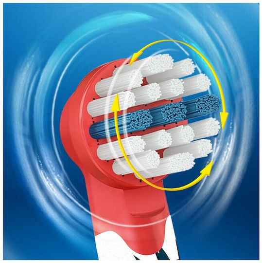 Oral-B Kids Electric Toothbrush Replacement Heads 4 Pieces for 3+ Years Spiderman