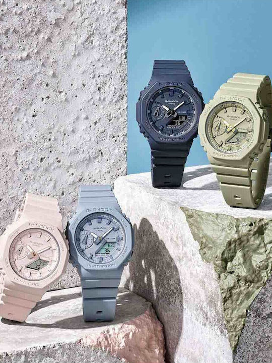 Casio G-shock Women's Watch Chronograph with Pink Rubber Strap