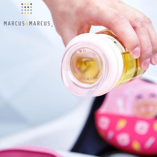 Marcus & Marcus Piglet Educational Sippy Cup Plastic with Handles Pink for 6m+m+ 180ml