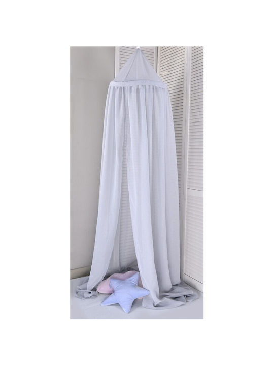 Baby Oliver Baby Moskitonetz Zimmer Grau