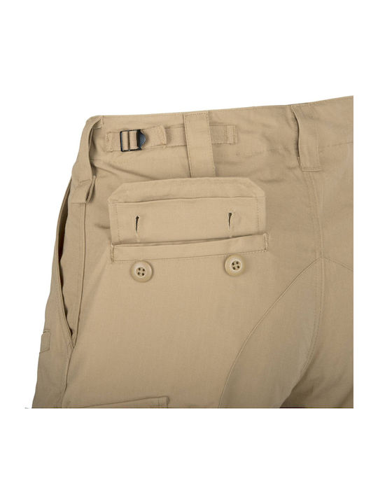 Helikon Tex Shorts CPU PolyCotton Ripstop Hunting Pants Khaki in Beige Colour