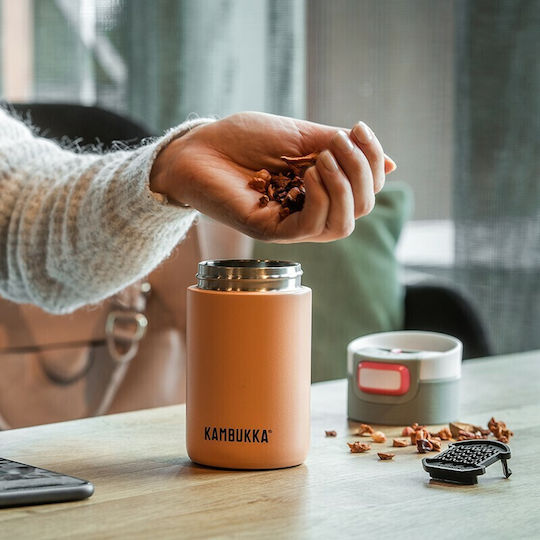 Kambukka Tea Mesh Ersatzteil für Thermoskanne / Kühlschrank aus Stahl Schwarze