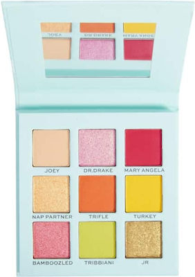 Revolution Beauty Friends Paletă cu Farduri de Pleoape Formă Solidă Joey 9gr