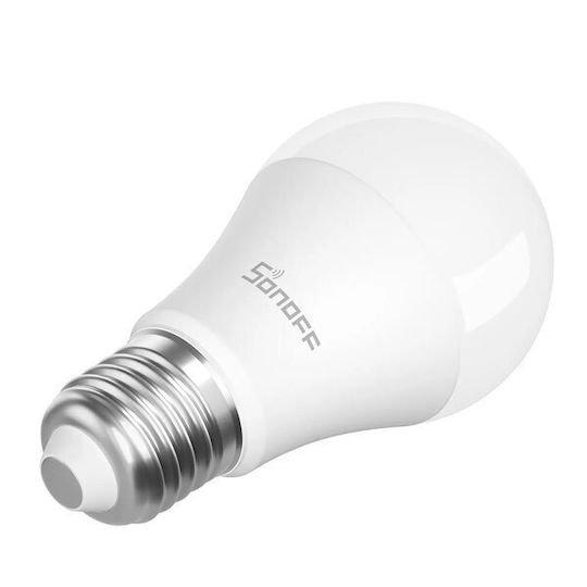 Sonoff Bec Smart LED 9W pentru Dulie E27 și Formă A60 Alb reglabil 806lm Reglabil în intensitate