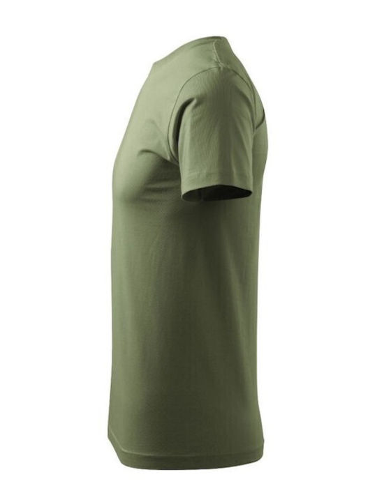 Adler Men's Short Sleeve Promotional T-Shirt Khaki 137-09
