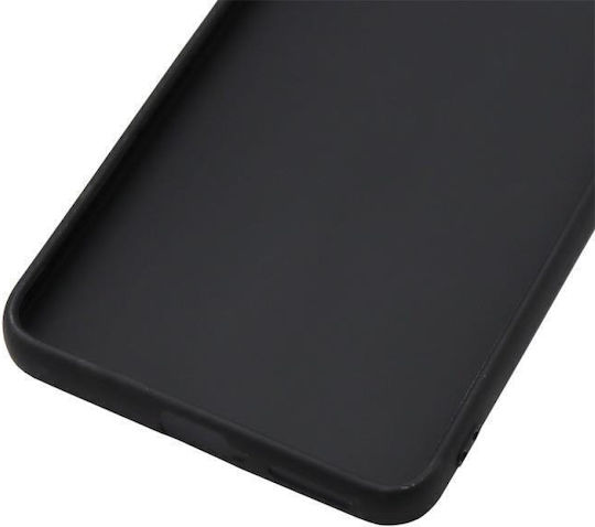 iNOS Soft Back Cover Silicone Black (Poco X4 Pro 5G)