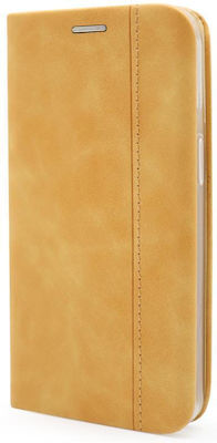 iNOS S-Folio NE Synthetic Leather Book Mustard (Redmi Note 11 / 11S 4G)