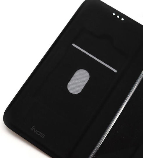 iNOS S-Folio NE Book Δερματίνης Μαύρο (Poco X3 GT)