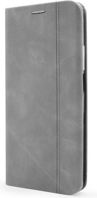 iNOS S-Folio NE Synthetic Leather Book Gray (Galaxy A12)