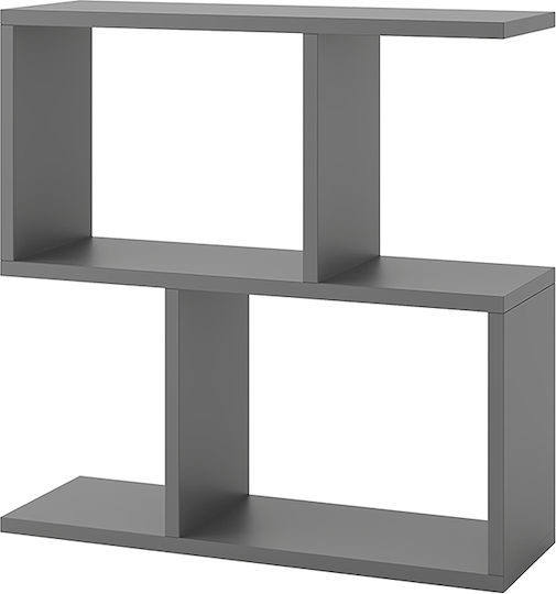 Rectangular Side Table Homemania Wooden Gray L60xW20xH60cm