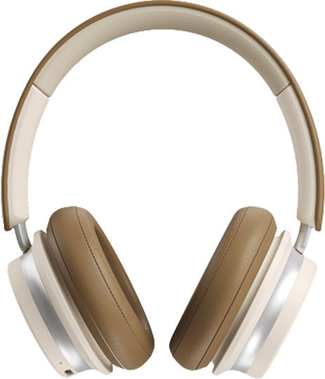 Dali iO-4 Wireless / Wired On Ear Headphones with 60 hours of Operation Brown / White