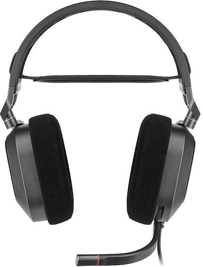 Corsair HS80 RGB Over Ear Gaming Headset with USB Connectivity Gray for PC