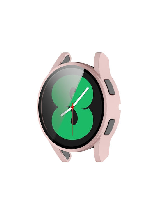 Plastikhülle in Rose Gold Farbe für Galaxy Watch 4 44mm