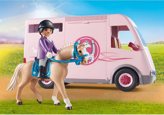 Playmobil Land Pferdetransportfahrzeug für 4-10 Jahre