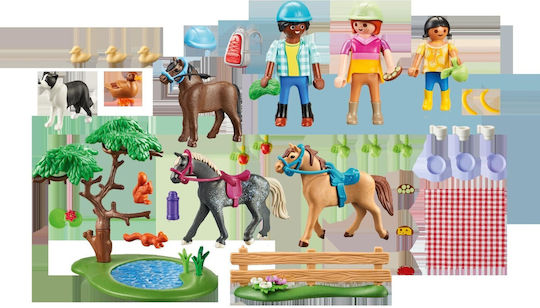 Playmobil Държава Пикник на открито за 4+ години години