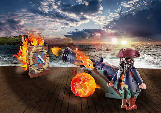 Playmobil Pirates Pirate with Cannon Gift Set for 4-10 years old