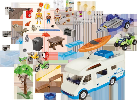 Playmobil Family Fun Camping Adventure για 4 ετών