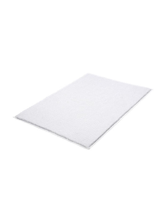 Kleine Wolke Non-Slip Bath Mat Cotton Kansas 4018100519 White 60x90cm