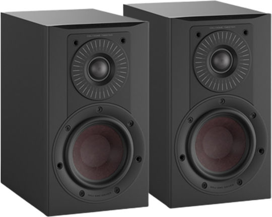 Dali Opticon 1 MKII Ζεύγος Ηχείων Hi-Fi Βιβλιοθήκης 2 Δρόμων Π15.2xΒ23.1xΥ26.1εκ. Μαύρο