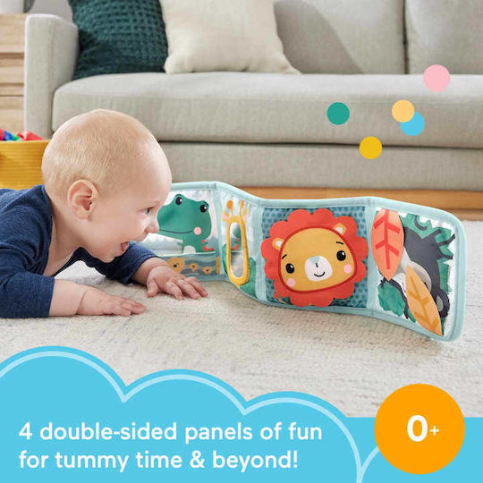 Fisher Price Activity Book Soft Activity Book made of Fabric for 0++ Months