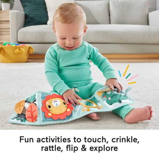 Fisher Price Activity Book Soft Activity Book made of Fabric for 0++ Months