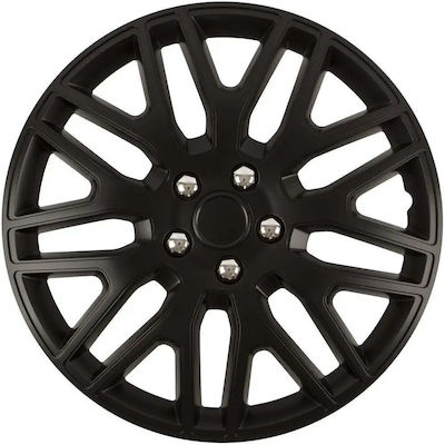 Versaco Car Hubcap Set Dakar NC 15" 4pcs Black