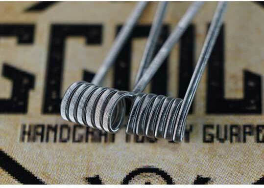 GCoils Gefädelte Clapton Gcoils RDL Widerstandsdraht für D.I.Y E-Zigaretten Zubehör 2 Stück