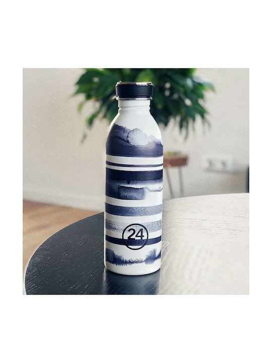 24Bottles Urban Bottle Water Bottle Stainless Steel 500ml Multicolour Stripes