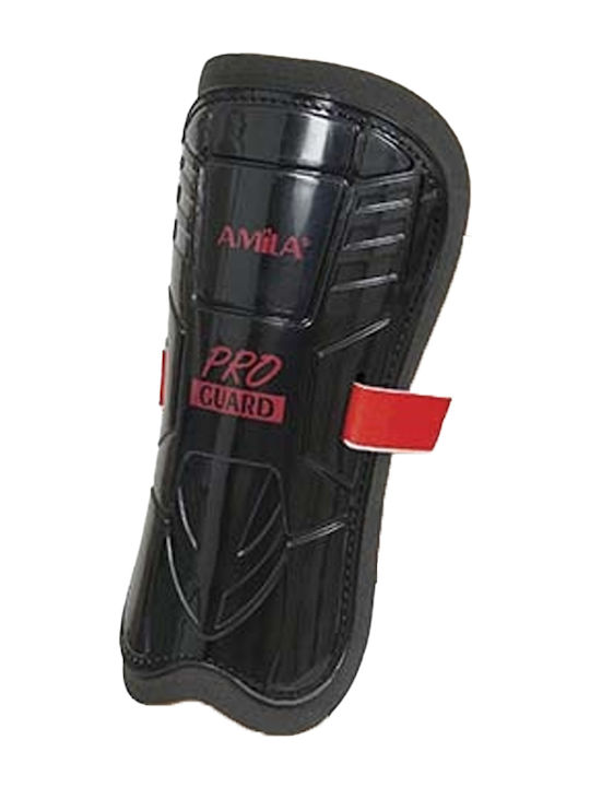 AMILA 83016 Επικαλαμίδες Ποδοσφαίρου Ενηλίκων Μαύρες Large