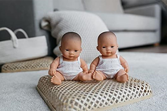 Miniland Μωρό Κούκλα Baby Doll Asian Girl 21 εκ.