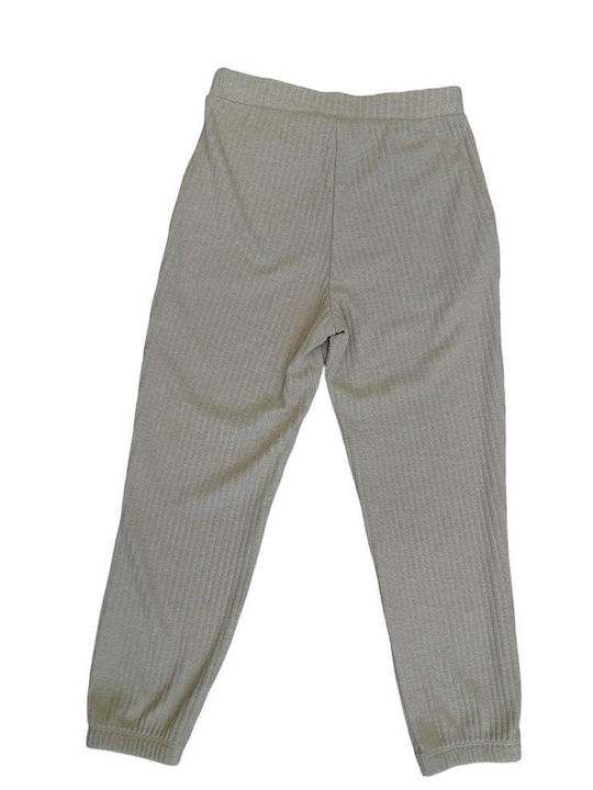 Kids Only Girls Fabric Trouser Beige